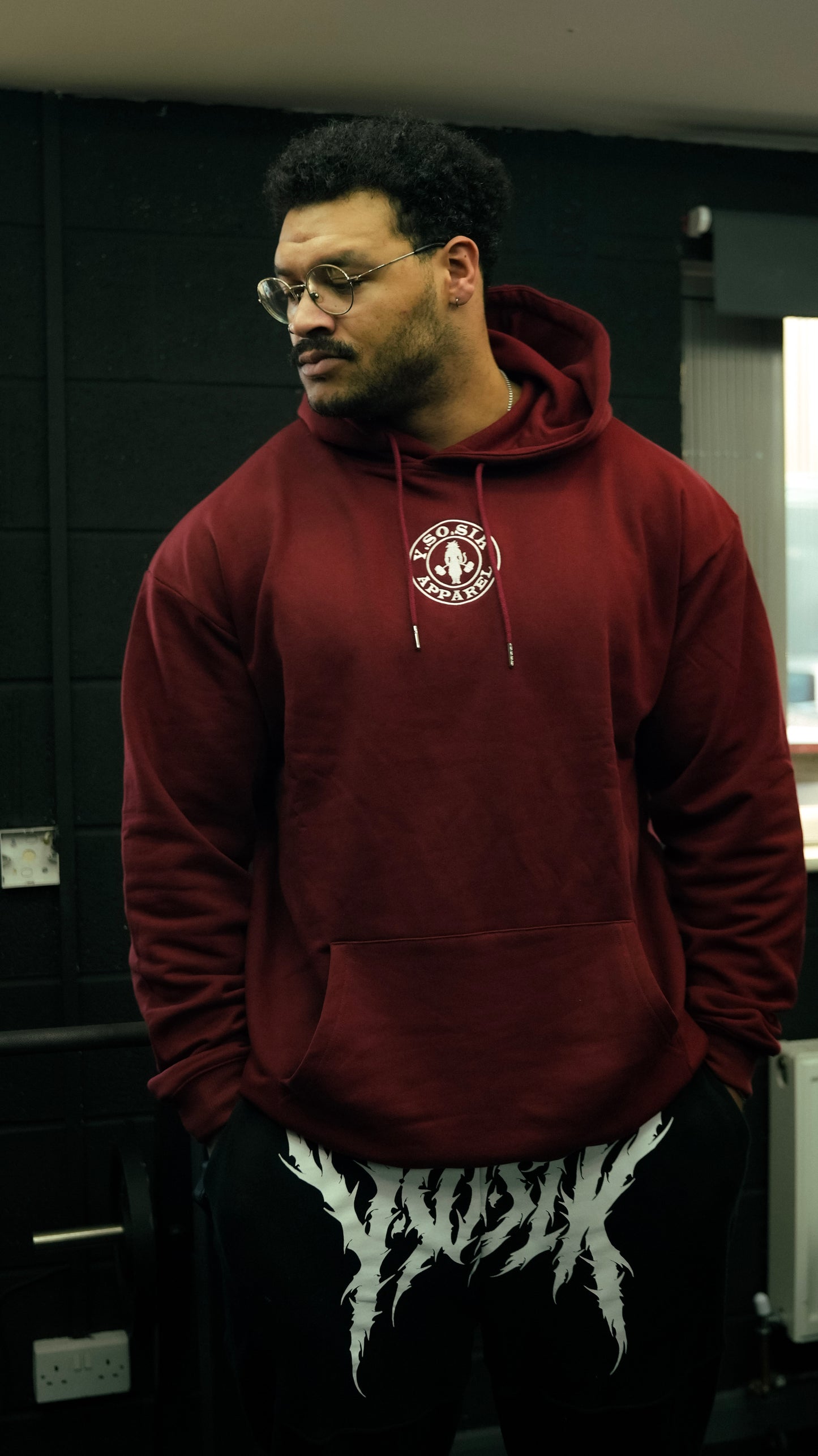 SAIYAN'S GYM | OVERSIZED VINTAGE HOODIE | LIMITED EDITION