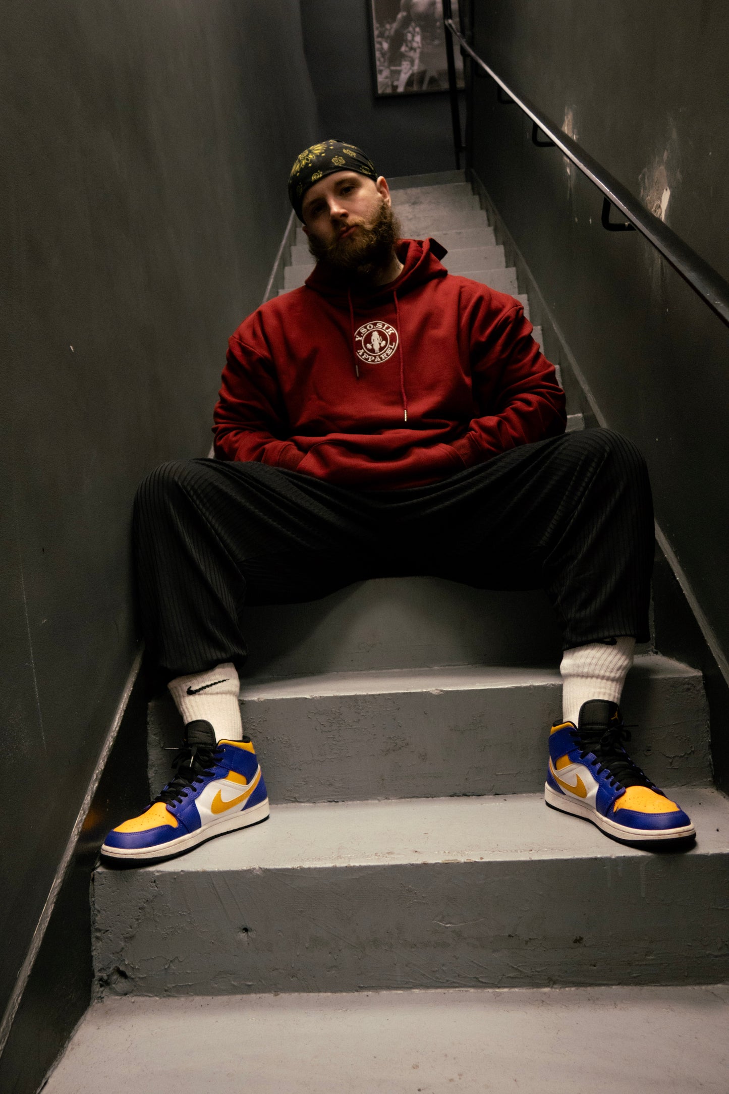 SAIYAN'S GYM | OVERSIZED VINTAGE HOODIE | LIMITED EDITION