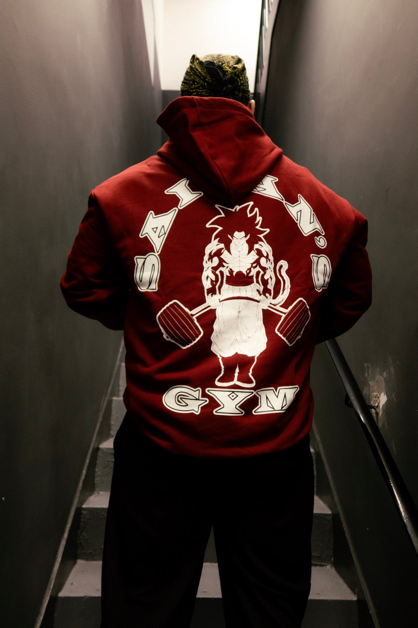 SAIYAN'S GYM | OVERSIZED VINTAGE HOODIE | LIMITED EDITION