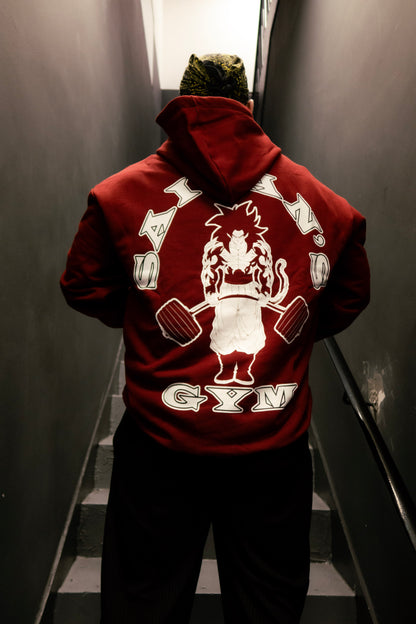 SAIYAN'S GYM | OVERSIZED VINTAGE HOODIE | LIMITED EDITION