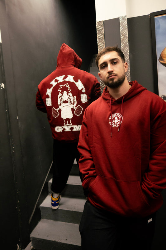 SAIYAN'S GYM | OVERSIZED VINTAGE HOODIE | LIMITED EDITION