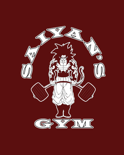 SAIYAN'S GYM | OVERSIZED VINTAGE HOODIE | LIMITED EDITION