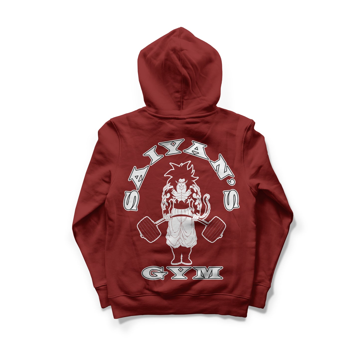 SAIYAN'S GYM | OVERSIZED VINTAGE HOODIE | LIMITED EDITION