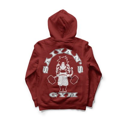 SAIYAN'S GYM | OVERSIZED VINTAGE HOODIE | LIMITED EDITION