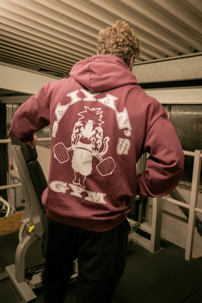 SAIYAN'S GYM | OVERSIZED VINTAGE HOODIE | LIMITED EDITION