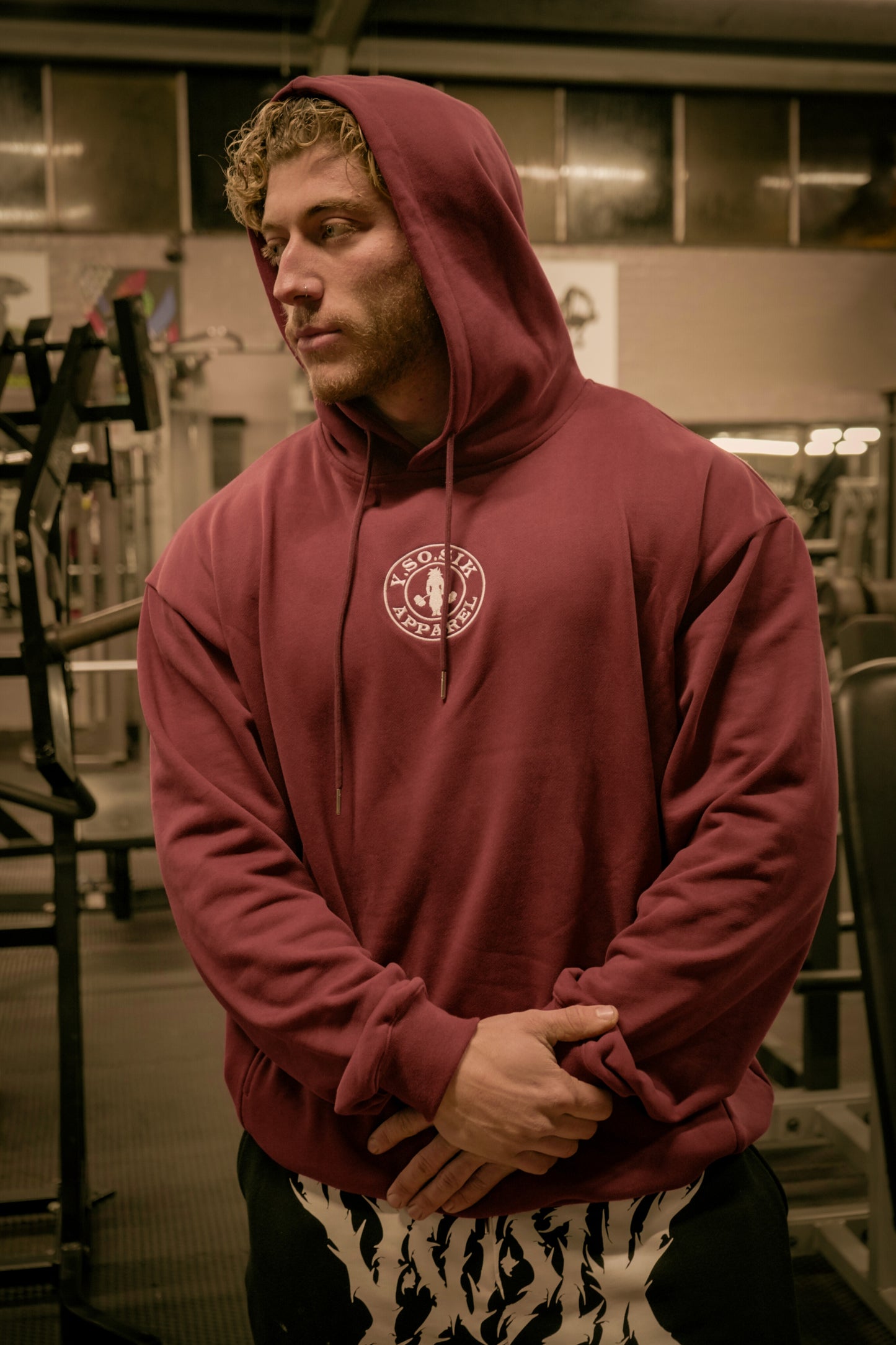 SAIYAN'S GYM | OVERSIZED VINTAGE HOODIE | LIMITED EDITION