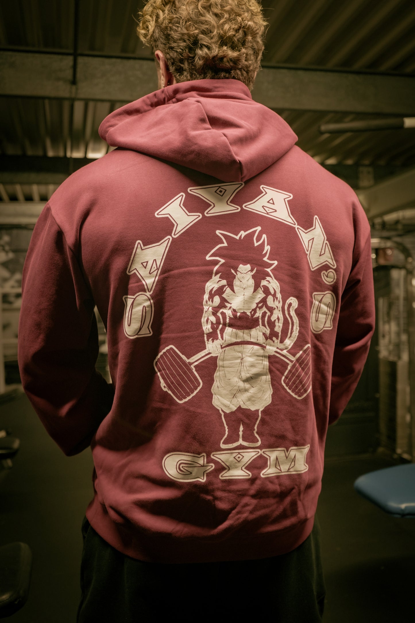 SAIYAN'S GYM | OVERSIZED VINTAGE HOODIE | LIMITED EDITION