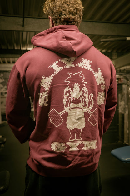 SAIYAN'S GYM | OVERSIZED VINTAGE HOODIE | LIMITED EDITION