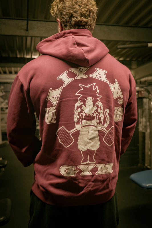 SAIYAN'S GYM | OVERSIZED VINTAGE HOODIE | LIMITED EDITION
